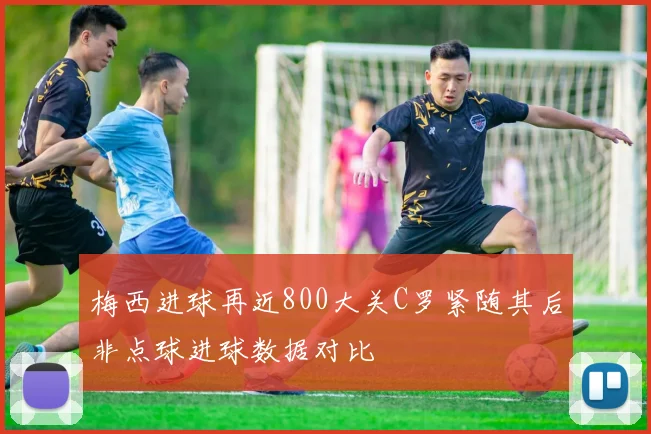 梅西进球再近800大关C罗紧随其后非点球进球数据对比
